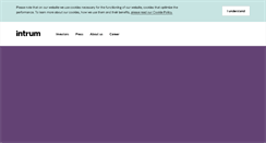 Desktop Screenshot of intrum.com