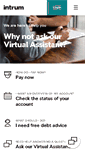 Mobile Screenshot of intrum.co.uk